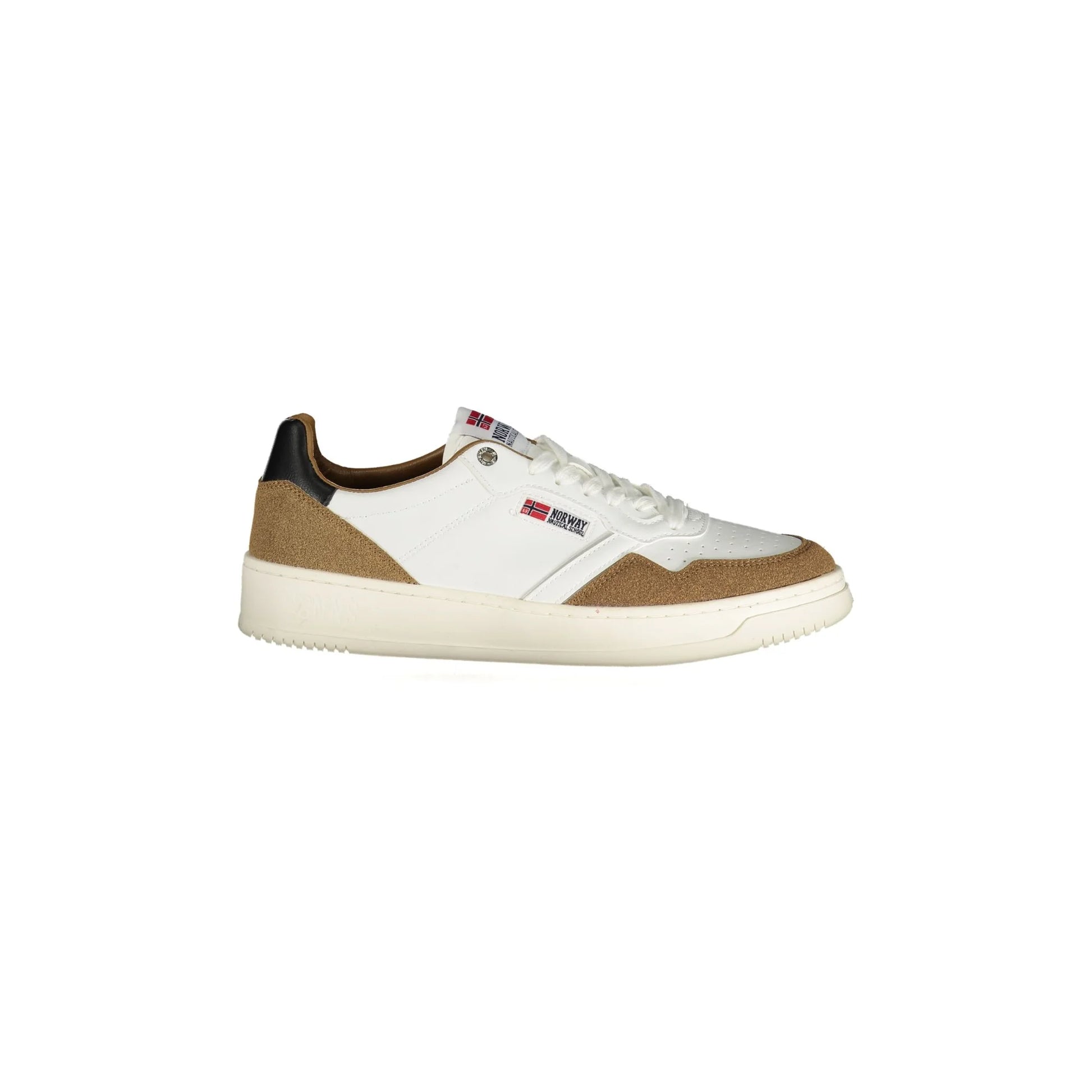 NORWAY 1963 Sneakers Uomo Bianche Nobel con Lacci Bianco - foto prodotto