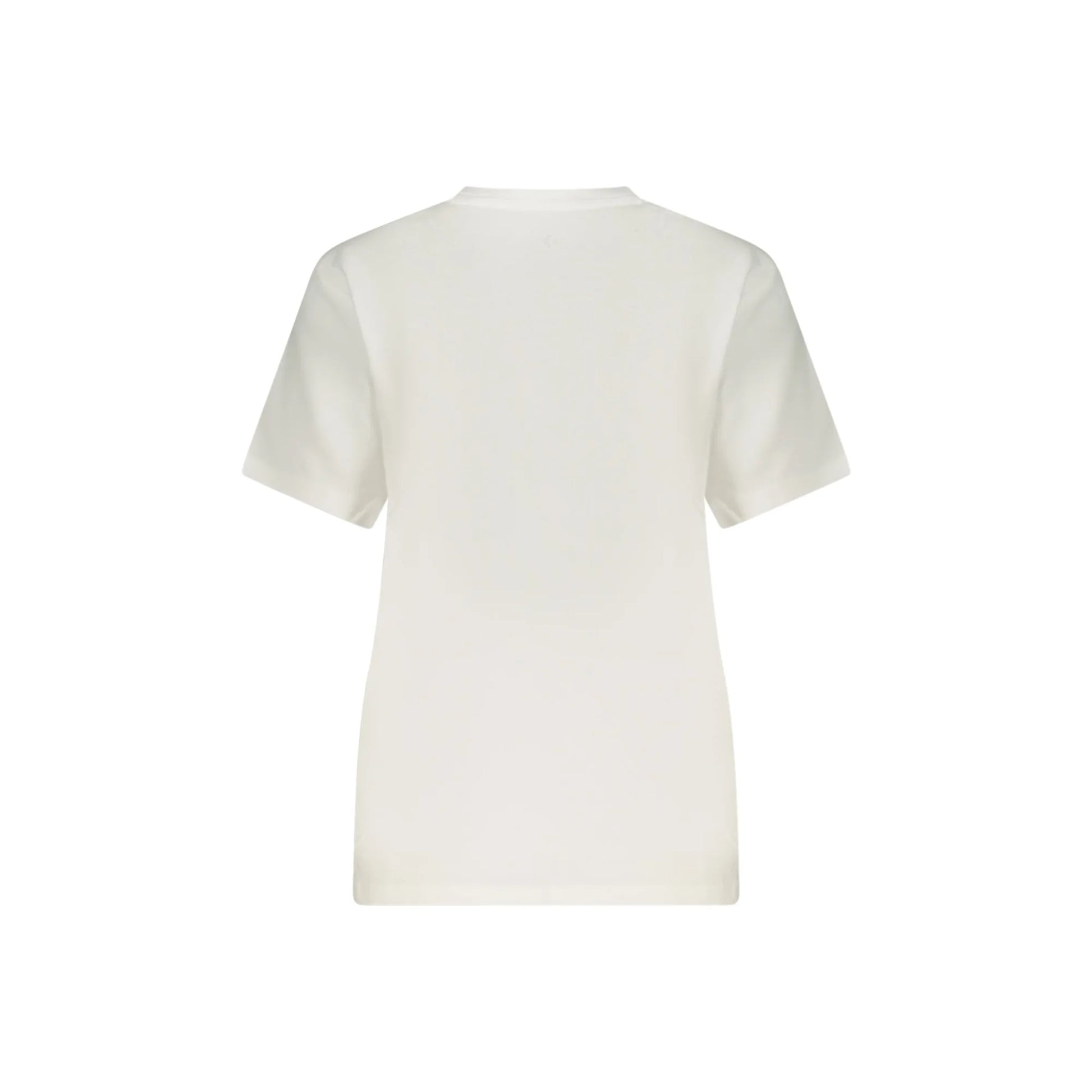 CONVERSE T-SHIRT MANICHE CORTE DONNA BIANCO