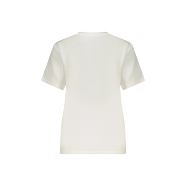 CONVERSE T-SHIRT MANICHE CORTE DONNA BIANCO
