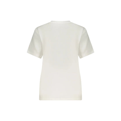 CONVERSE T-SHIRT MANICHE CORTE DONNA BIANCO