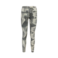 Fila Leggings Femme Noir Imprimé Logo