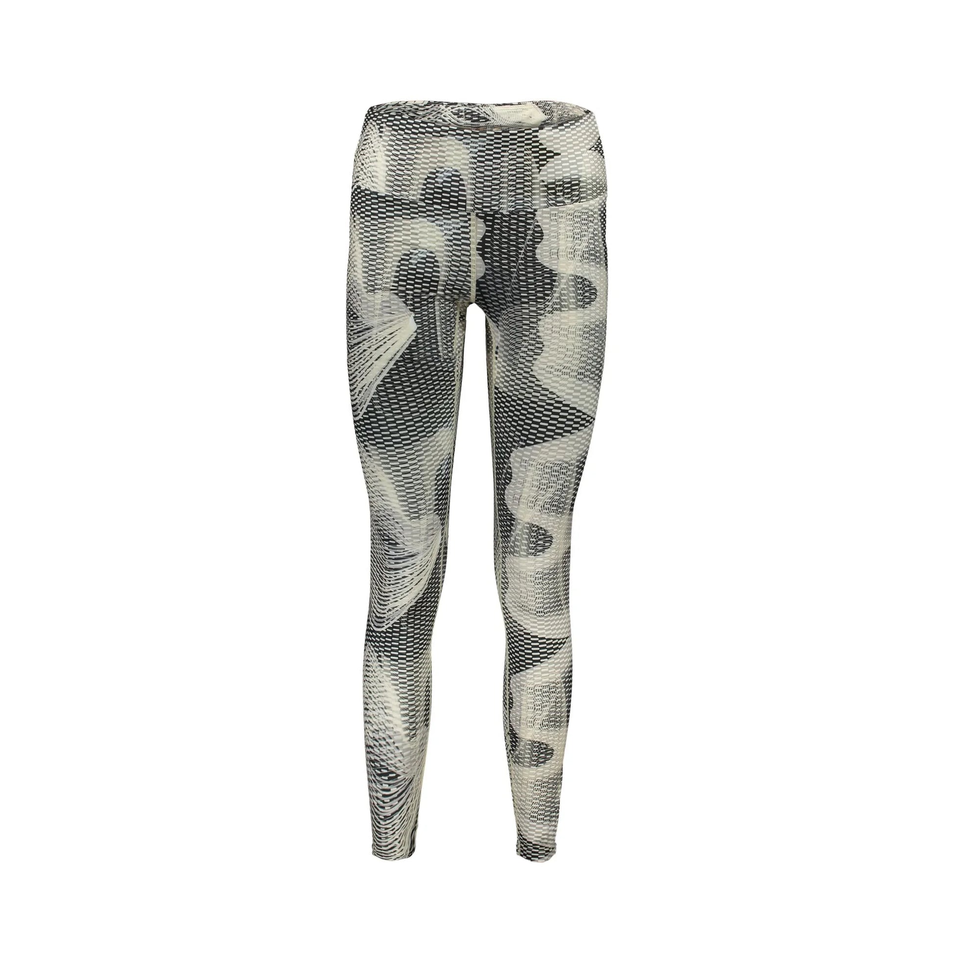 Fila Pantaloni Leggins Donna Nero Stampa Logo - foto prodotto