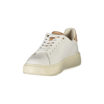 Blauer Sneakers donna bianco
