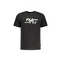 Fila T-Shirt Maniche Corte Uomo Nera Stampa Logo Nero - foto prodotto