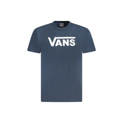 Vans T-Shirt Μανίκια Κοντά Ανδρική Μπλε Εκτύπωση Λογότυπο