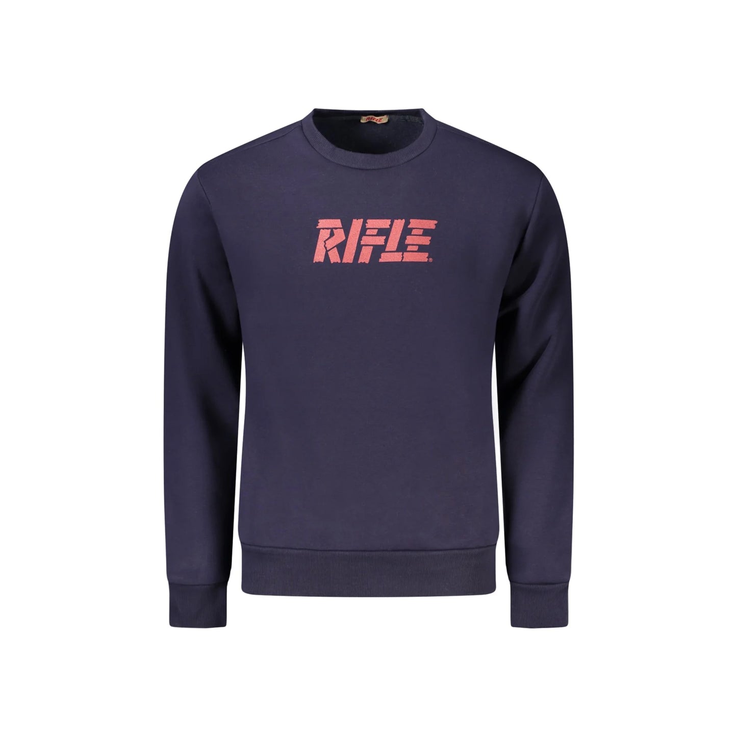 Rifle Felpa Maniche Lunghe Uomo Blu Stampa Logo Felpe - foto prodotto