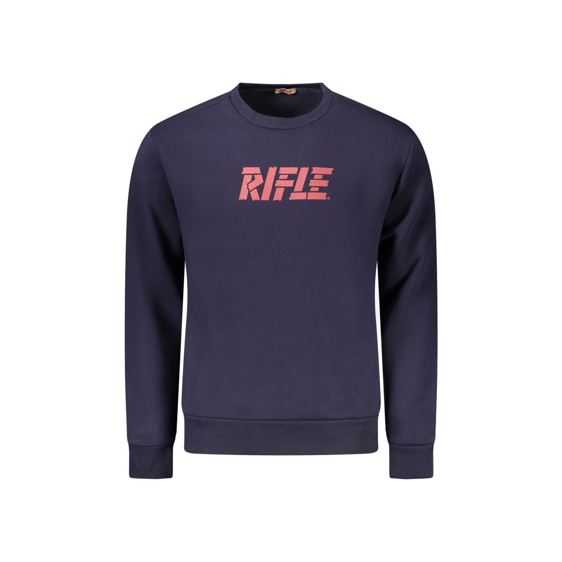 Rifle Felpa Maniche Lunghe Uomo Blu Stampa Logo Felpe - foto prodotto