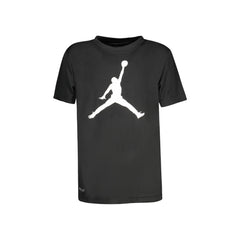 Jordan T-Shirt Kratki Rokavi Unisex Črna Tisk Logotip