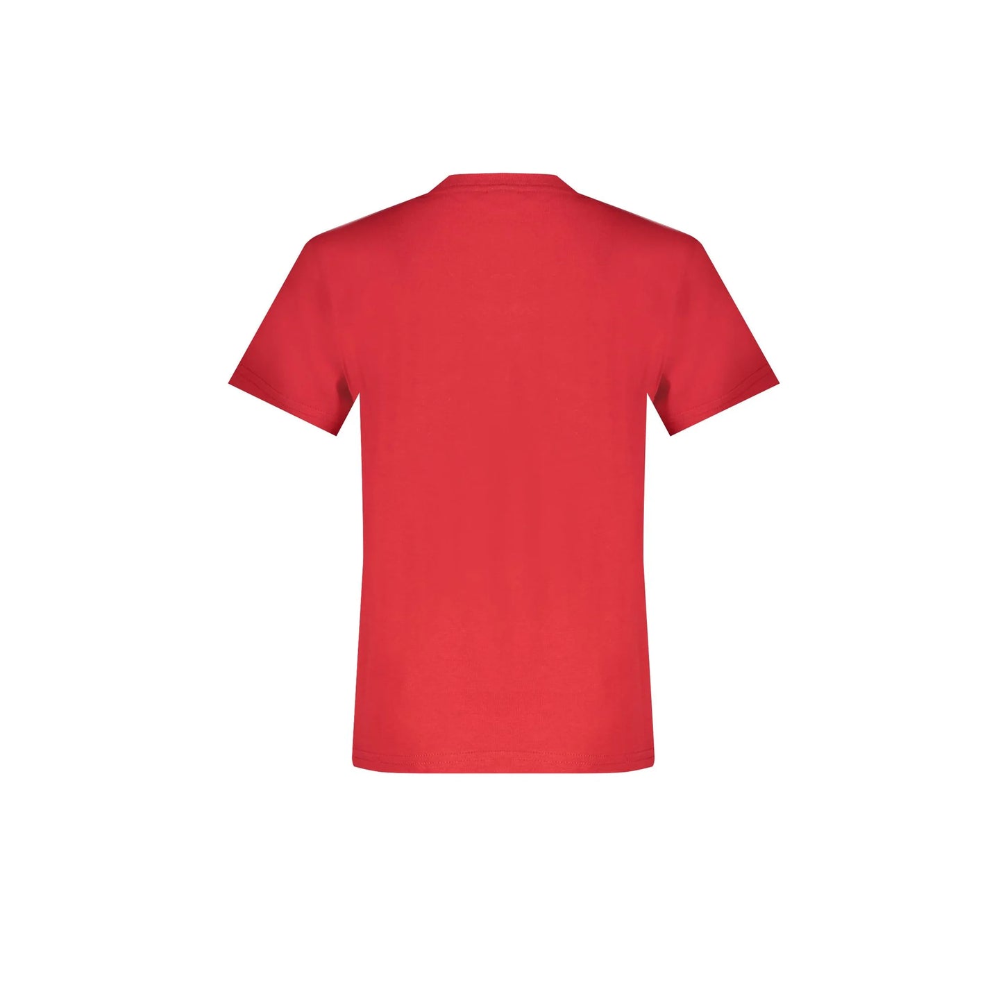 North Sails T-Shirt Maniche Corte Bambino Rossa Stampa Logo rosso - vista 2