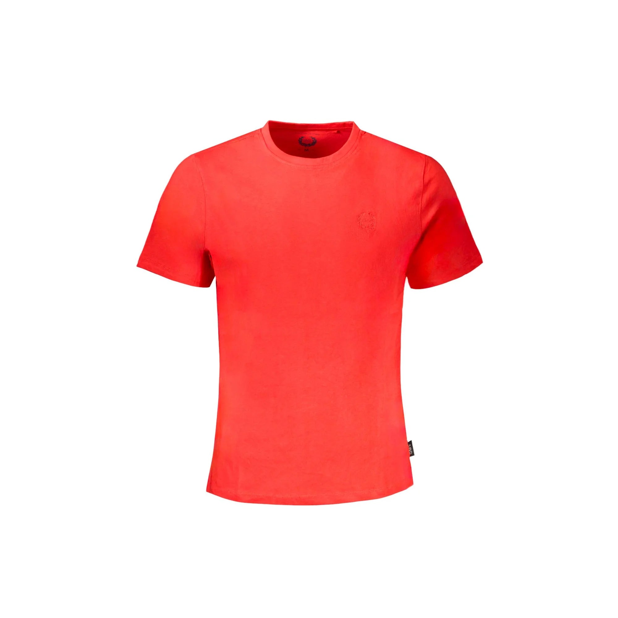 Gian Marco Venturi T-Shirt Maniche Corte Uomo Rossa Ricamo Rosso - foto prodotto
