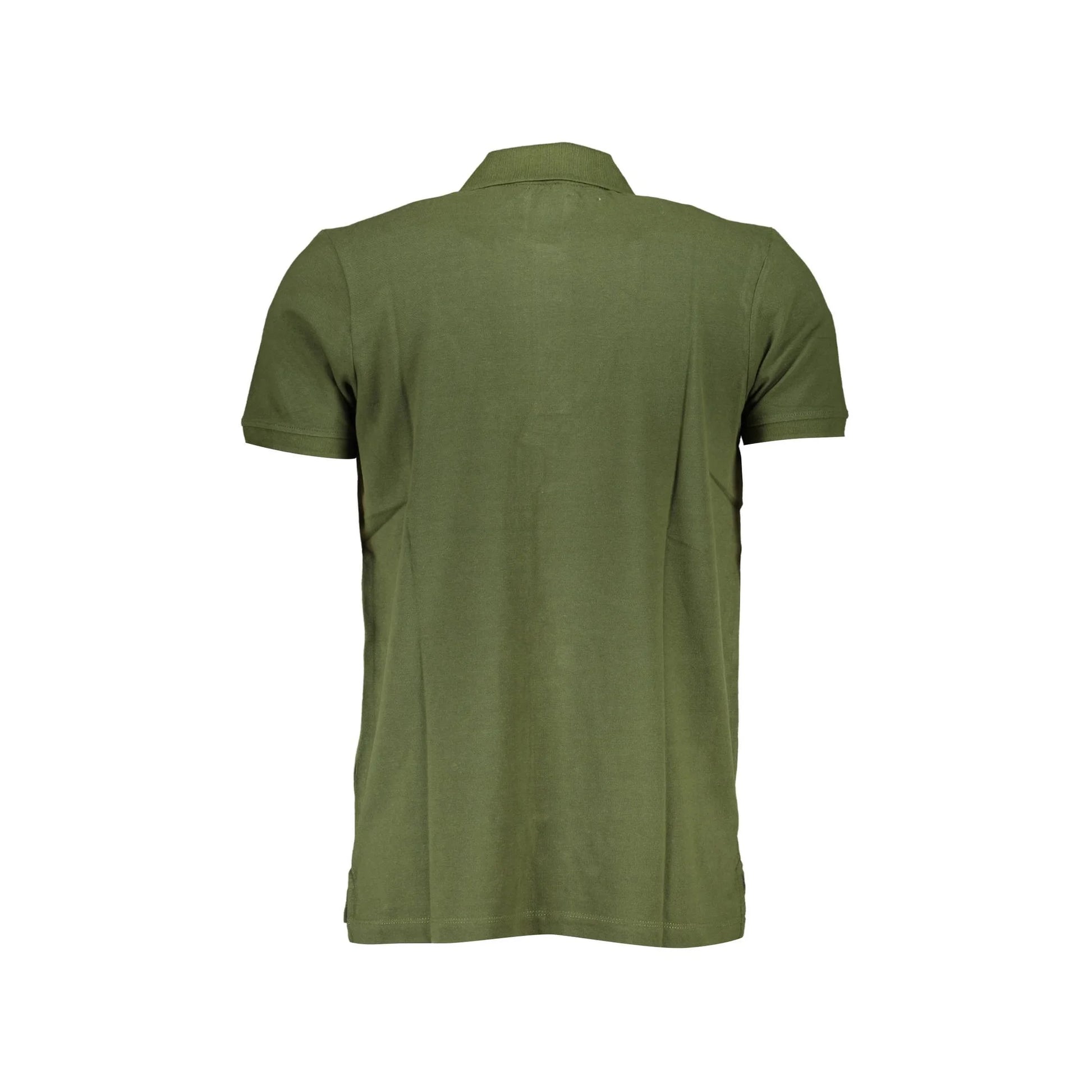 Gian Marco Venturi Polo Maniche Corte Uomo Verde Logo - vista 2