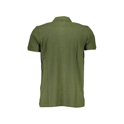 Gian Marco Venturi Polo Maniche Corte Uomo Verde Logo - vista 2