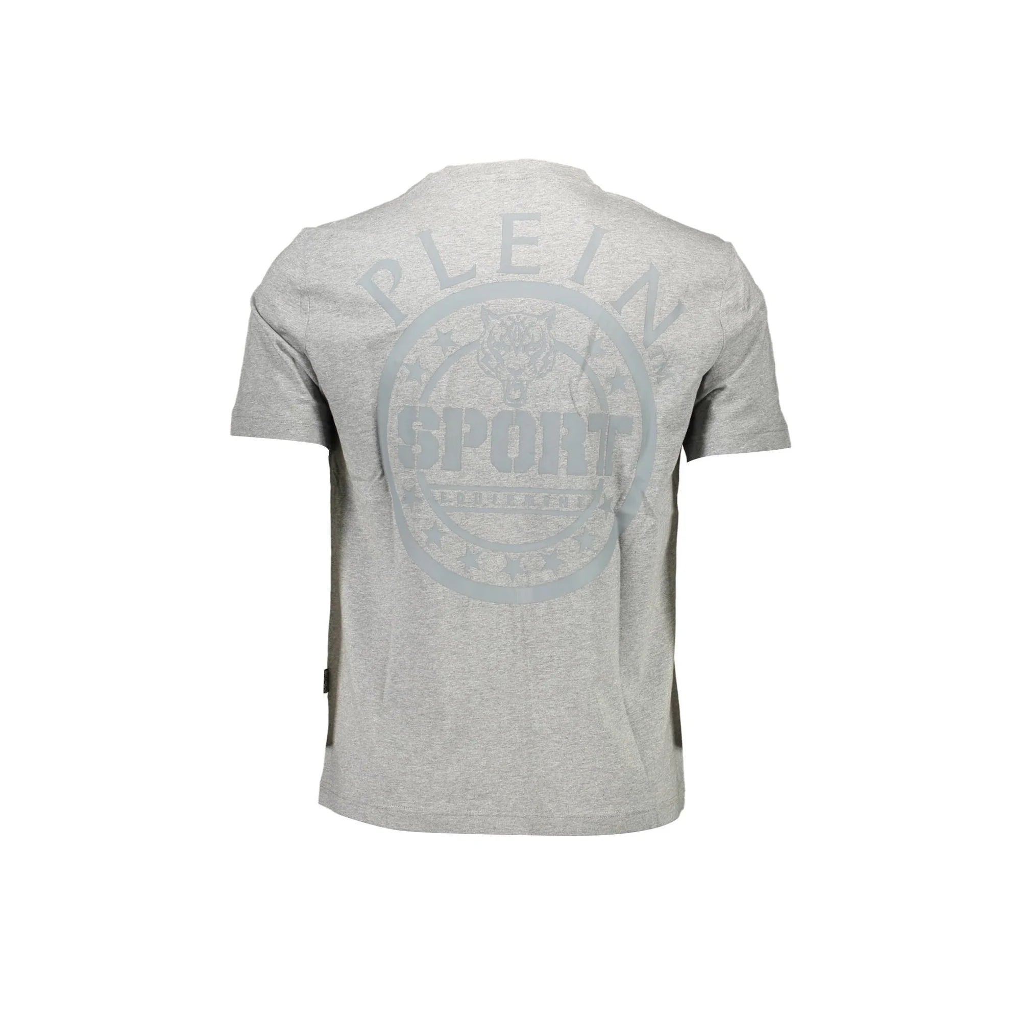 PLEIN SPORT T-SHIRT MANICHE CORTE UOMO GRIGIO