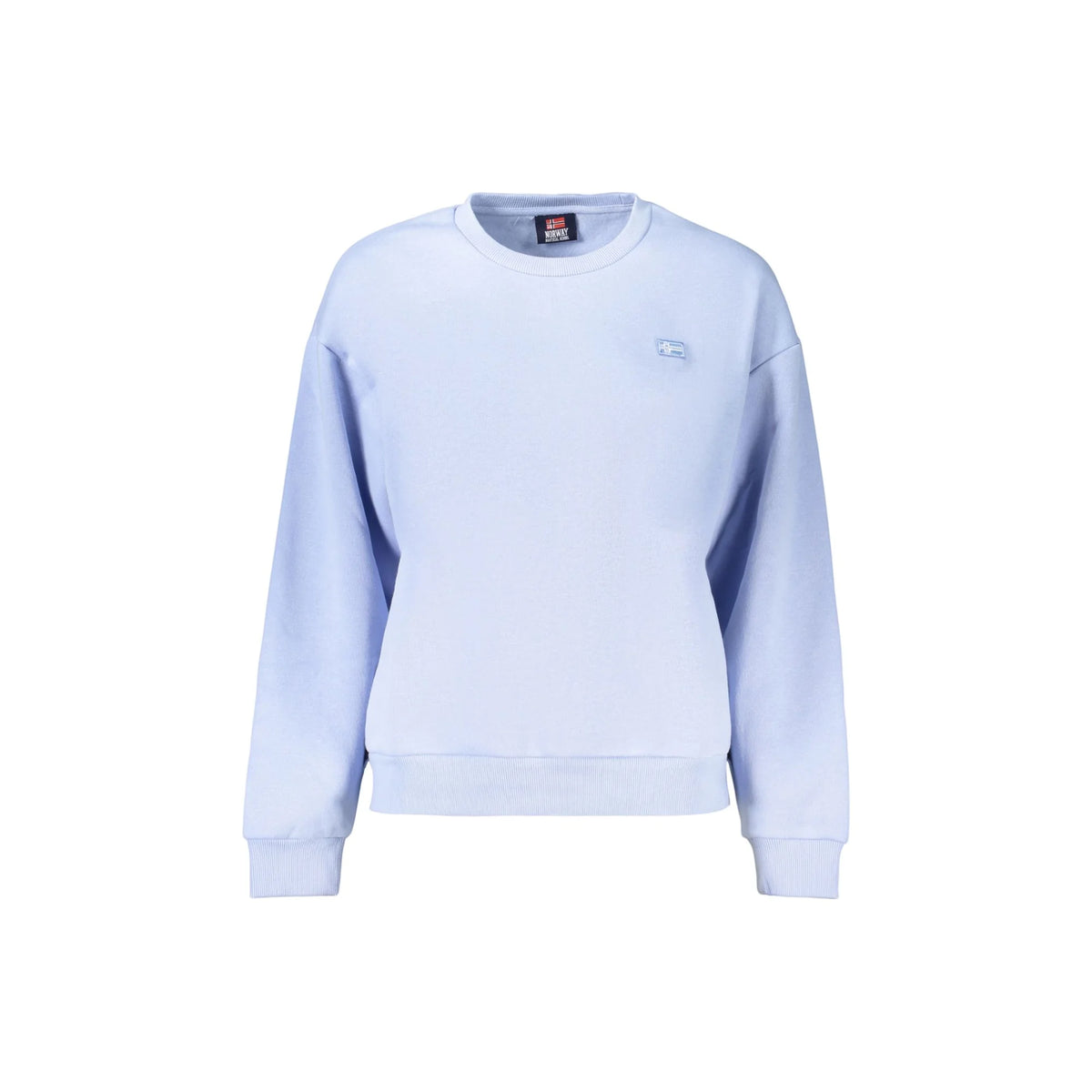 NORWAY 1963 FELPA SENZA ZIP DONNA AZZURRO