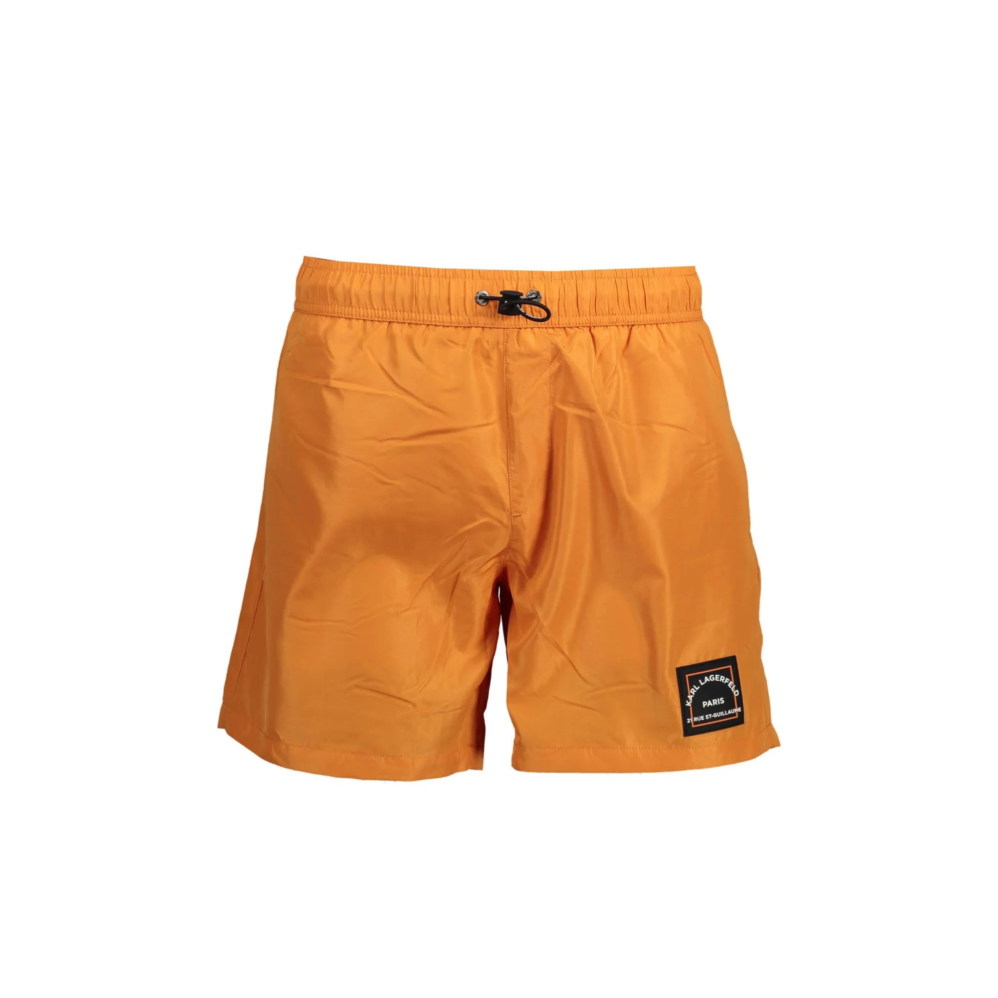 Karl Lagerfeld Beachwear Costume Mare Uomo Arancione Logo - foto prodotto