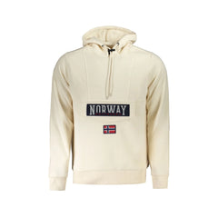 Norway 1963 Felpa Maniche Lunghe Uomo Beige Logo