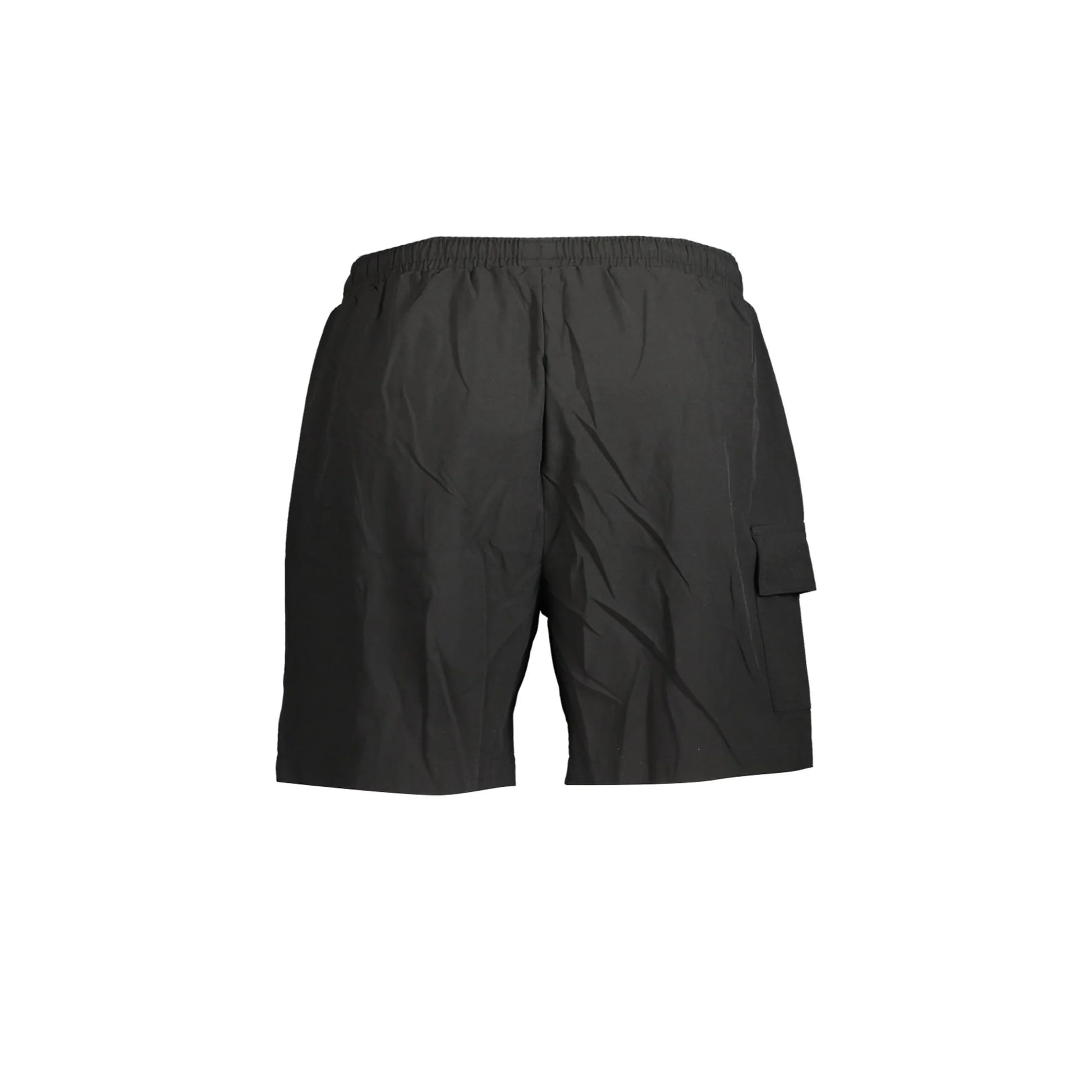 Fila Costume Mare Uomo Nero Stampa Logo - vista 2