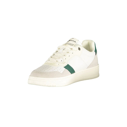 Gas Sneakers Uomo Bianche Lacci Plantare Removibile Ricamo Logo bianco - vista 3
