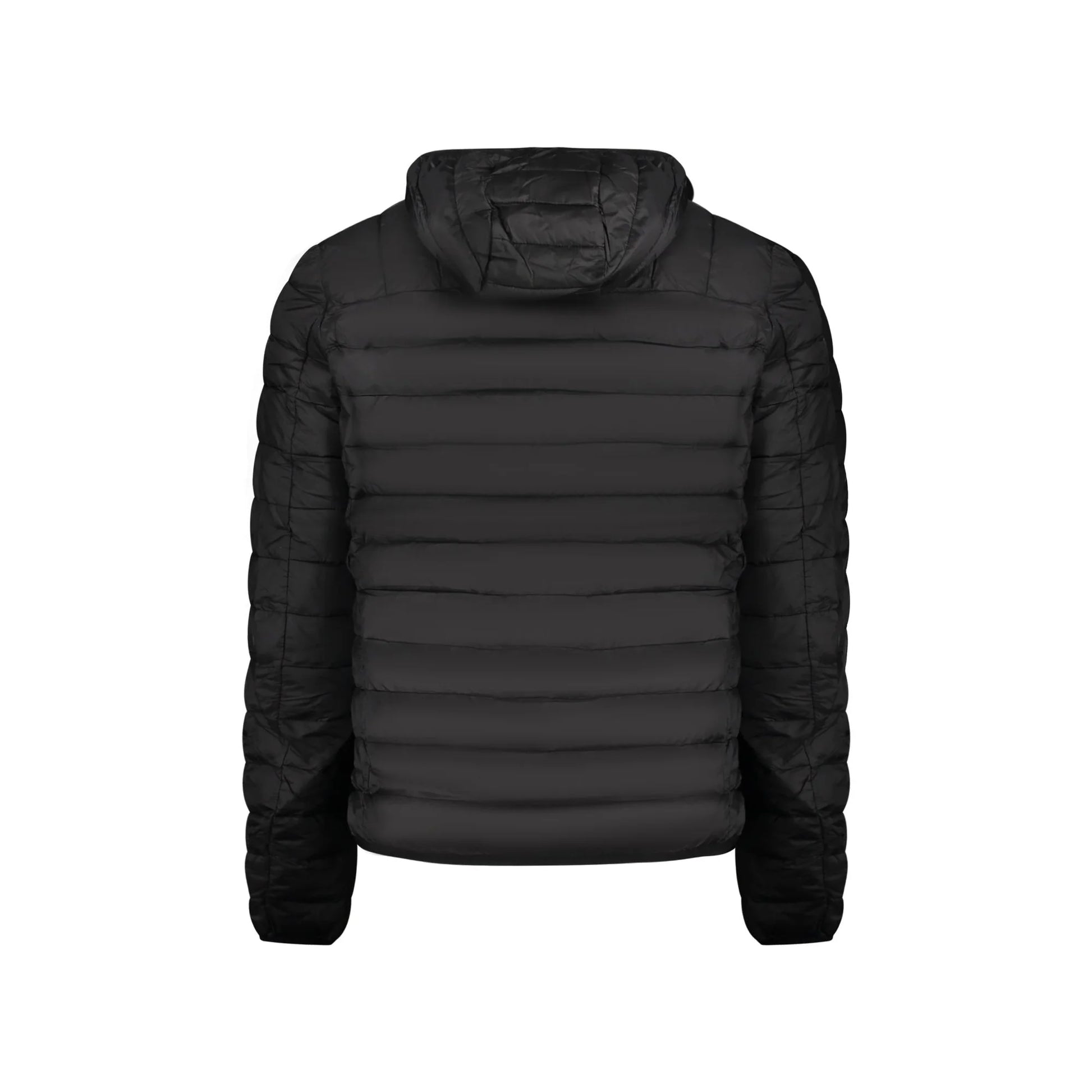 Cavalli Class Giubbotto Uomo Nero con Cappuccio Removibile e Logo Giubbotti e Giacche - vista 2