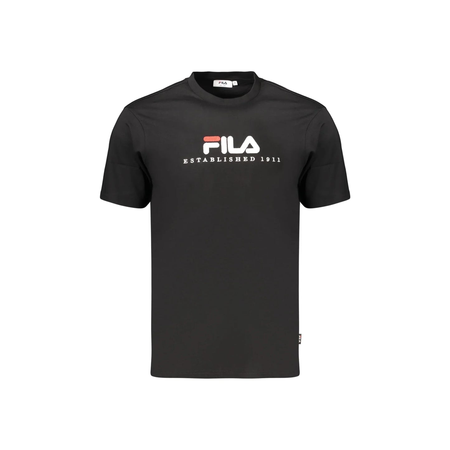 FILA T-SHIRT MANICHE CORTE UOMO NERO