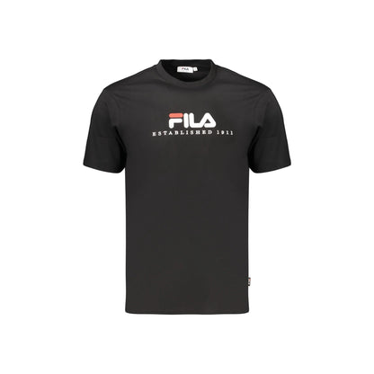 FILA T-SHIRT MANICHE CORTE UOMO NERO