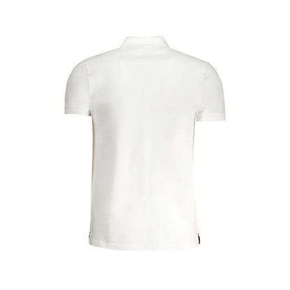 Cavalli Class Polo Maniche Corte Uomo Bianca Stampa Logo bianco - vista 2