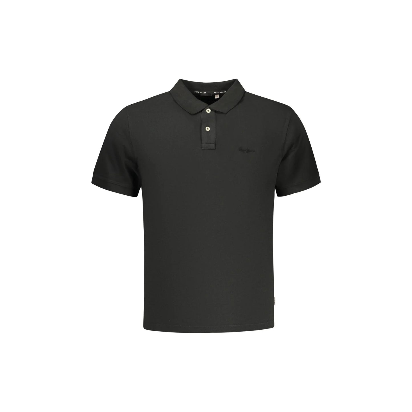 Pepe Jeans Polo Maniche Corte Uomo Nera Ricamo Nero - foto prodotto