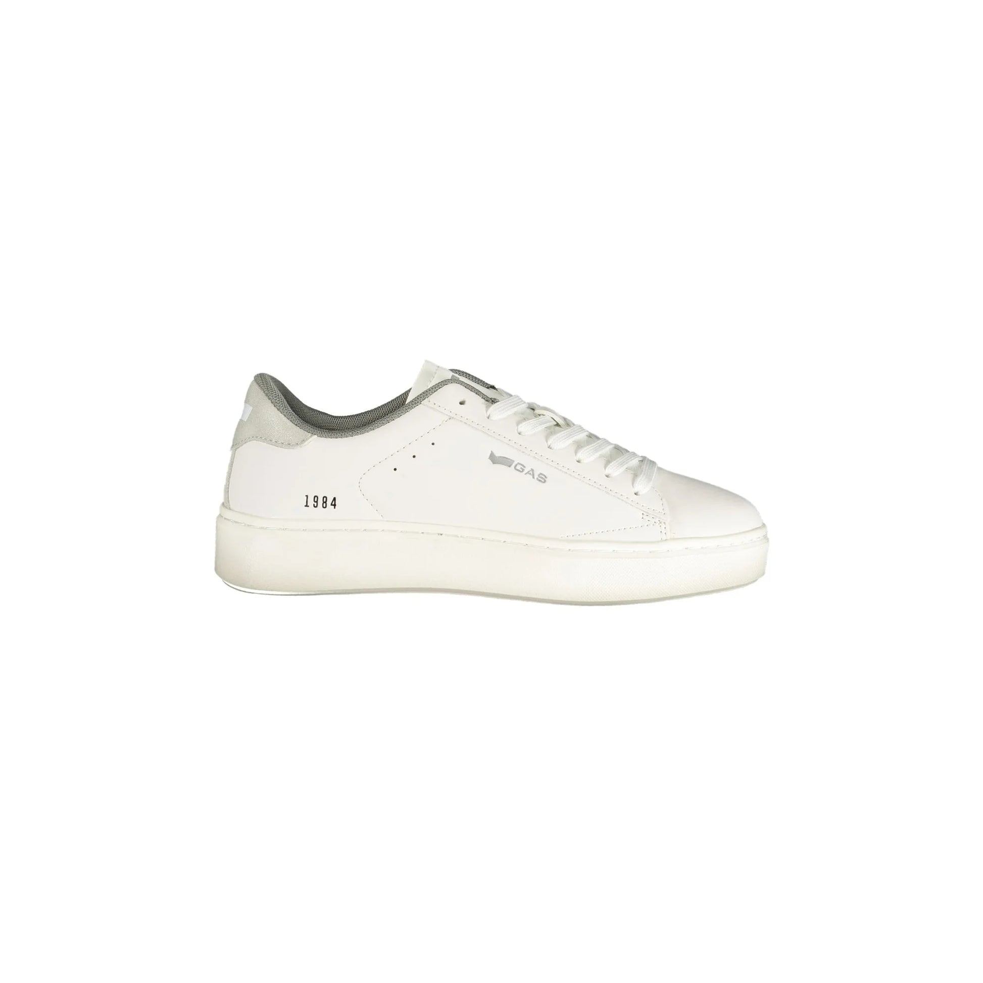 Gas Sneakers Donna Bianche Stampa Logo Bianco - foto prodotto