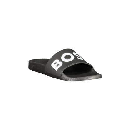 BOSS CALZATURA CIABATTA UOMO NERO