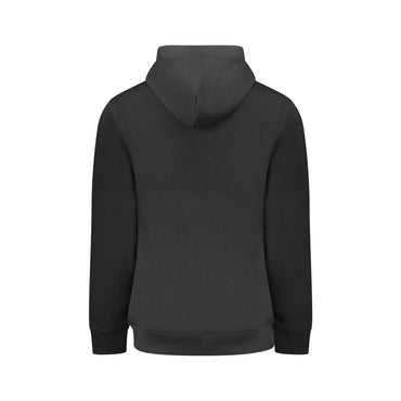 Tommy Hilfiger Felpa Uomo Nera Cappuccio Felpata Tascone Logo Felpe nero - vista 2