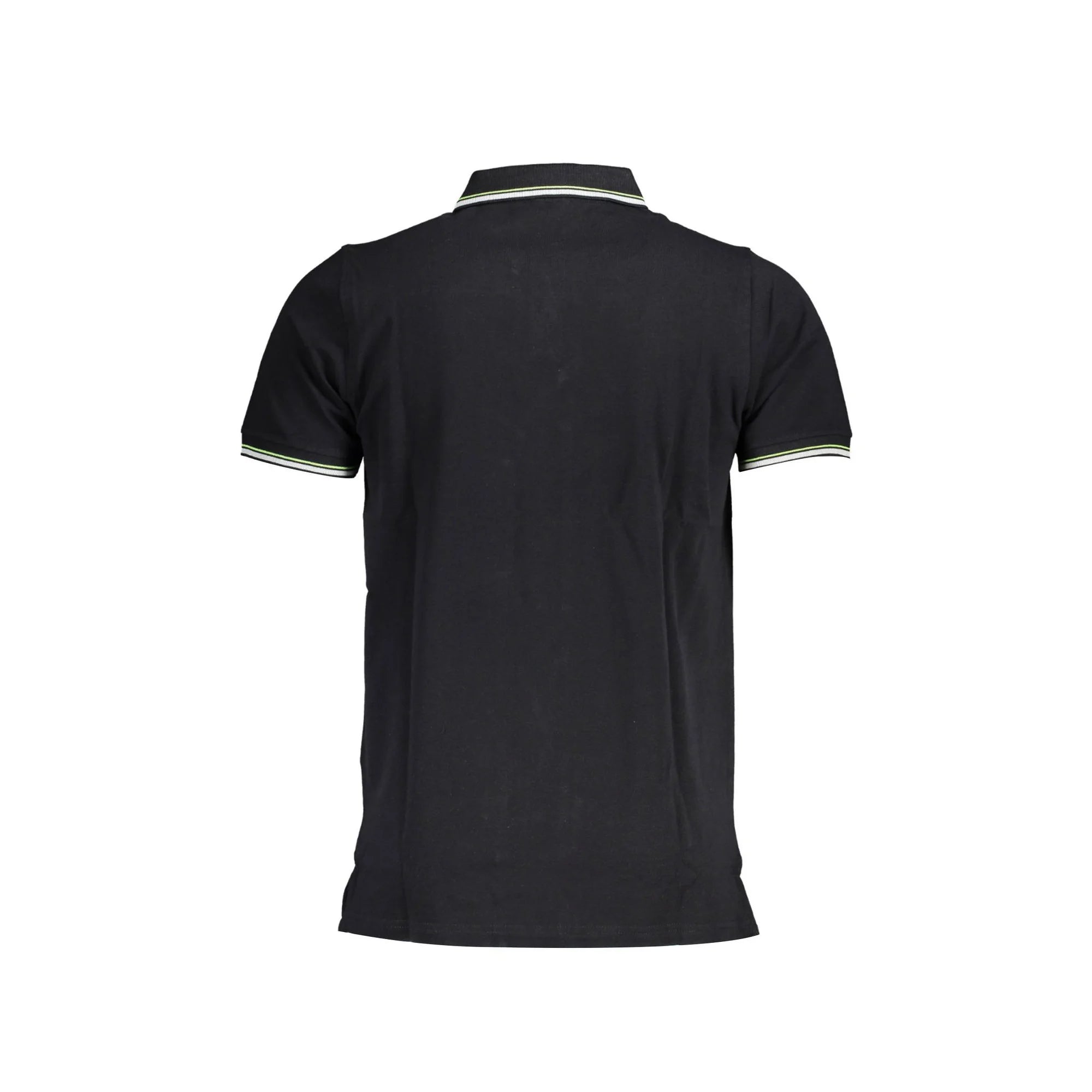 NORWAY 1963 POLO MANICHE CORTE UOMO NERO