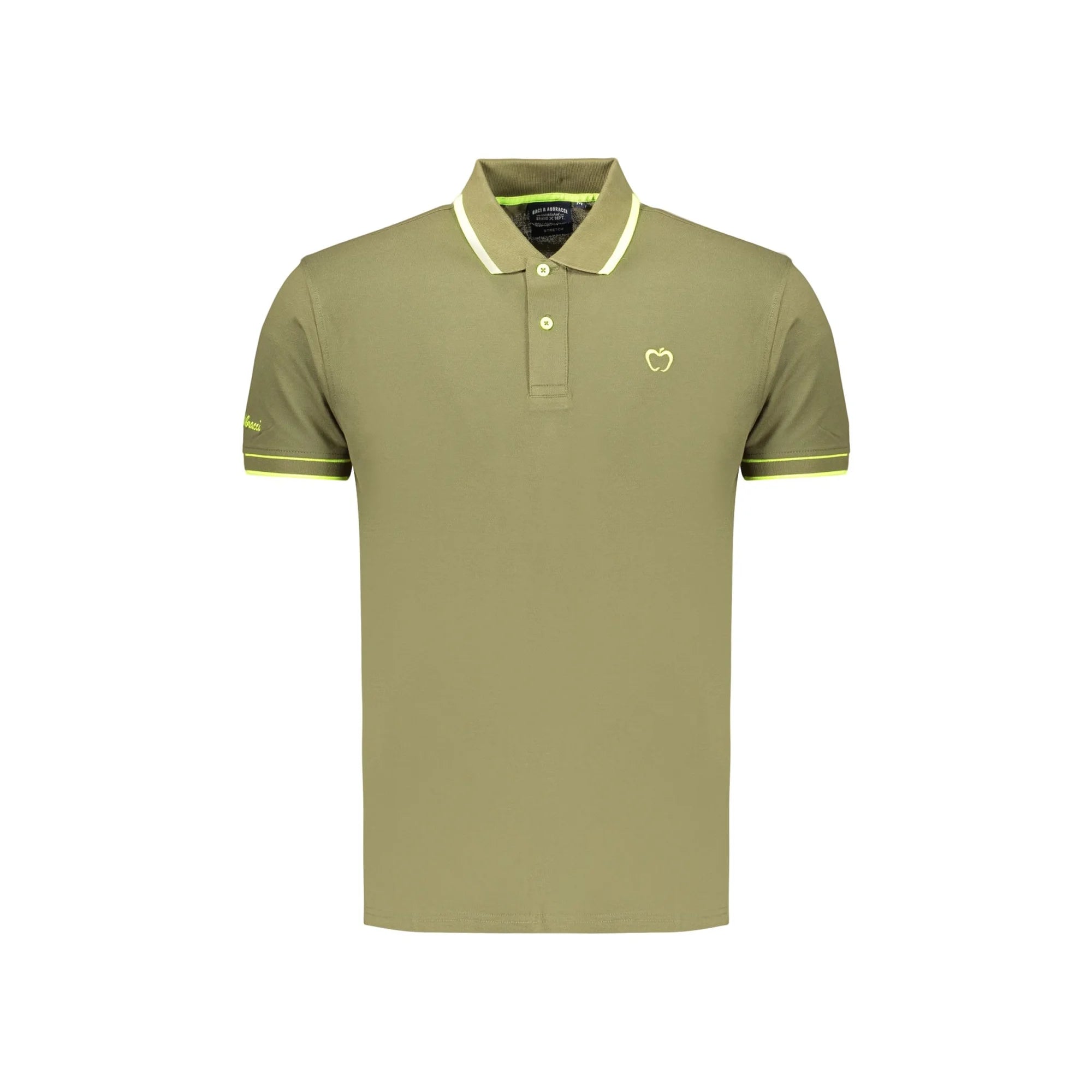 BACI&ABBRACCI POLO MANICHE CORTE UOMO VERDE