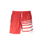 Karl Lagerfeld Beachwear Costume da Mare Uomo Rosso Stampa Logo - foto prodotto