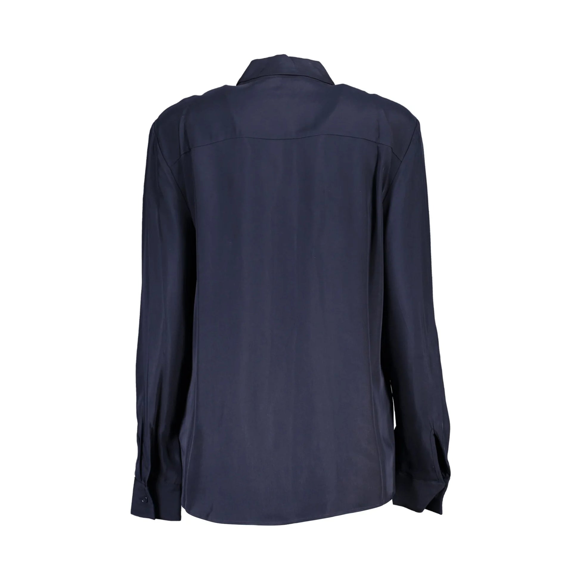 Tommy Hilfiger Camicia Maniche Lunghe Donna Blu Logo Camicie - vista 2