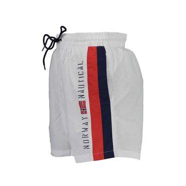 Norway 1963 Costume da Mare Uomo Bianco Stampa - vista 2