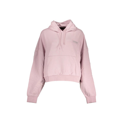 Napapijri Felpa Maniche Lunghe Donna Rosa Logo Felpe - foto prodotto