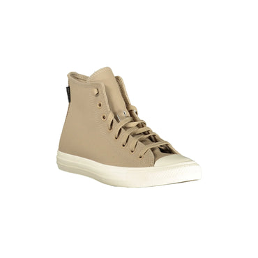 Converse Sneakers Donna Beige Logo - vista 2