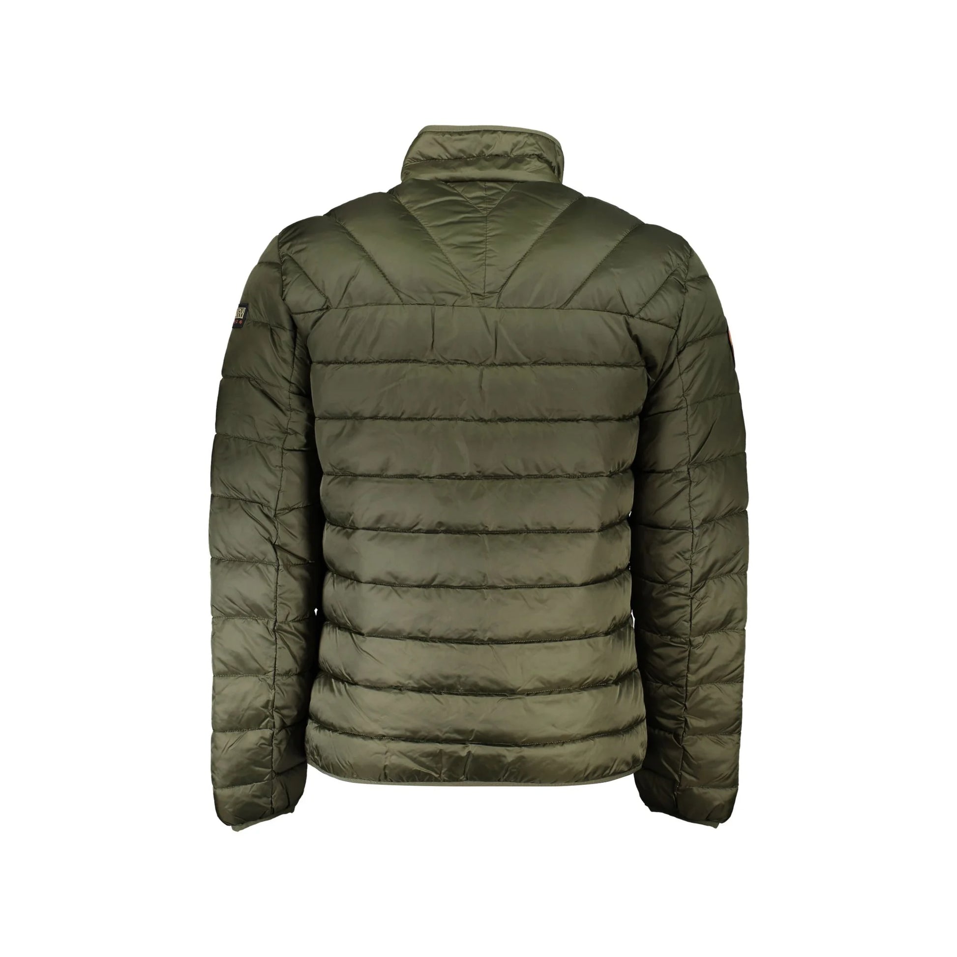Napapijri Giubbotto Uomo Verde con Cappuccio e Tasche Giubbotti e Giacche - vista 2