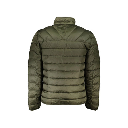 Napapijri Giubbotto Uomo Verde con Cappuccio e Tasche Giubbotti e Giacche - vista 2
