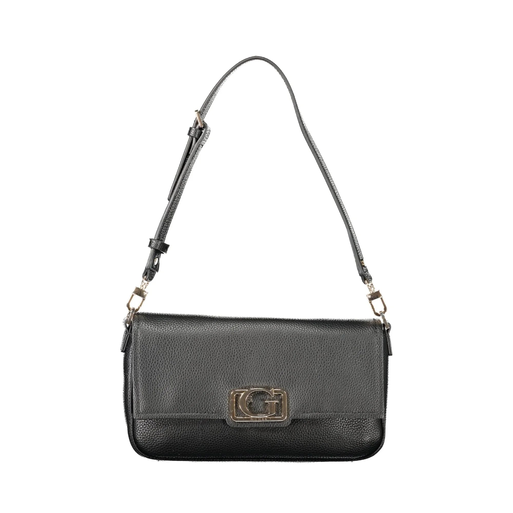 Guess Jeans Borsa a Tracolla Donna Nera Stampa Logo Borse Nero - foto prodotto