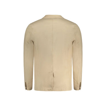 Guess Jeans Giubbotto Maniche Lunghe Uomo beige Logo Giubbotti e Giacche - vista 2