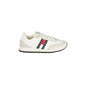 Tommy Hilfiger Sneakers Uomo Bianche Stampa Logo Bianco - foto prodotto
