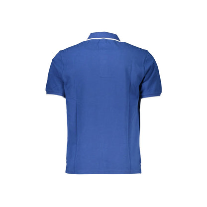 North Sails Polo Maniche Corte Uomo Blu Stampa Logo - vista 2