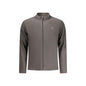 U.S. Grand Felpa Uomo Grigia Zip Pile Ricamo Logo Felpe Grigio - foto prodotto