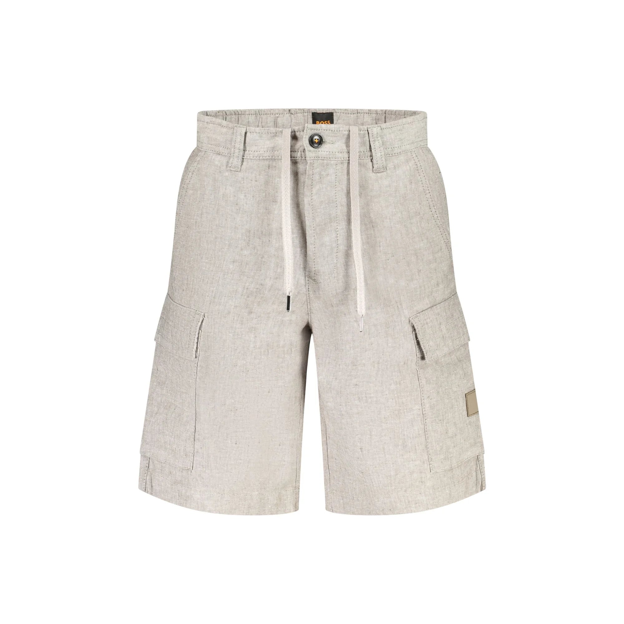 BOSS PANTALONE SHORT UOMO GRIGIO