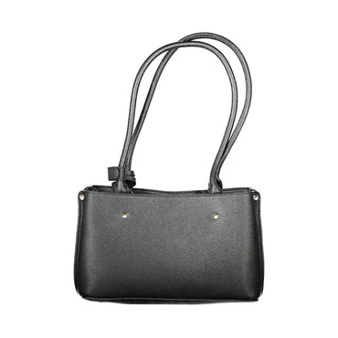 Guess Jeans Borsa a Spalla Donna Nera Logo Borse nero - vista 2