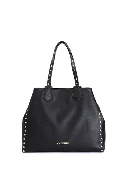 Cafenoir Borsa a Spalla Donna Nera Chiusura con Zip Borse nero - foto prodotto