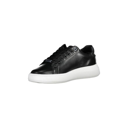 CALVIN KLEIN Scarpe Sneakers Donna Nere con Dettagli a Contrasto nero - vista 3
