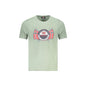 Norway 1963 T-Shirt Maniche Corte Uomo Verde Stampa - foto prodotto