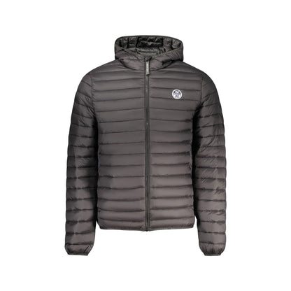 North Sails Giubbotto Maniche Lunghe Uomo Nero con Cappuccio Giubbotti e Giacche - foto prodotto